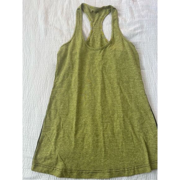 Lululemon Cool Racerback Striped Tank - Picture 1 of 5